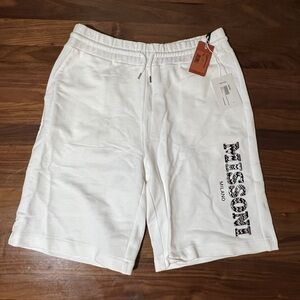 Missoni Sport Zigzag Bicolor Shorts in Cream Milano Designer Men’s Size Large